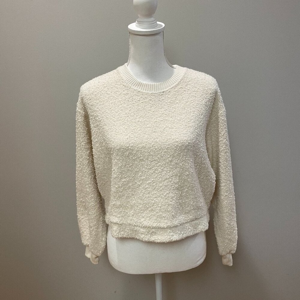 Zara Beige Textured Sweater